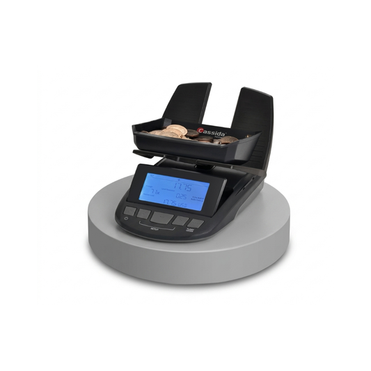 Cassida® Till Tally™ note and coin counting scales - Money Counter