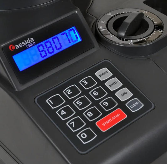 Cassida­­® C850 coin counter