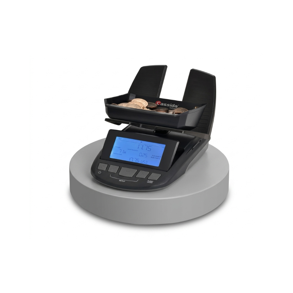 Cassida® Till Tally™ note and coin counting scales - Money Counter