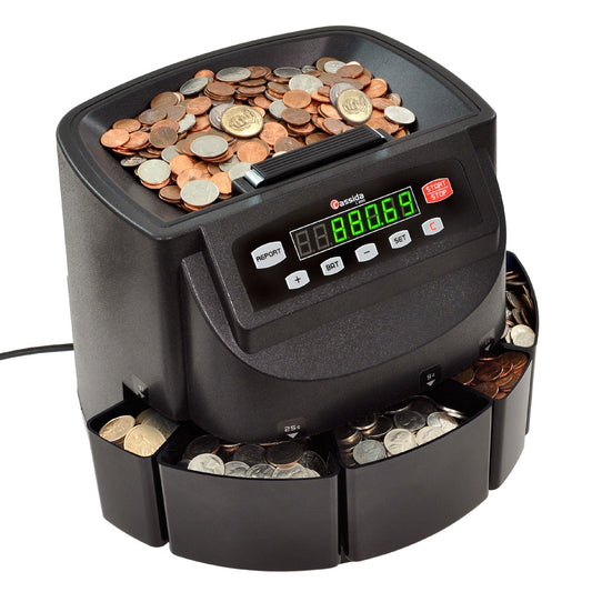 Cassida® C200 coin sorter and counter